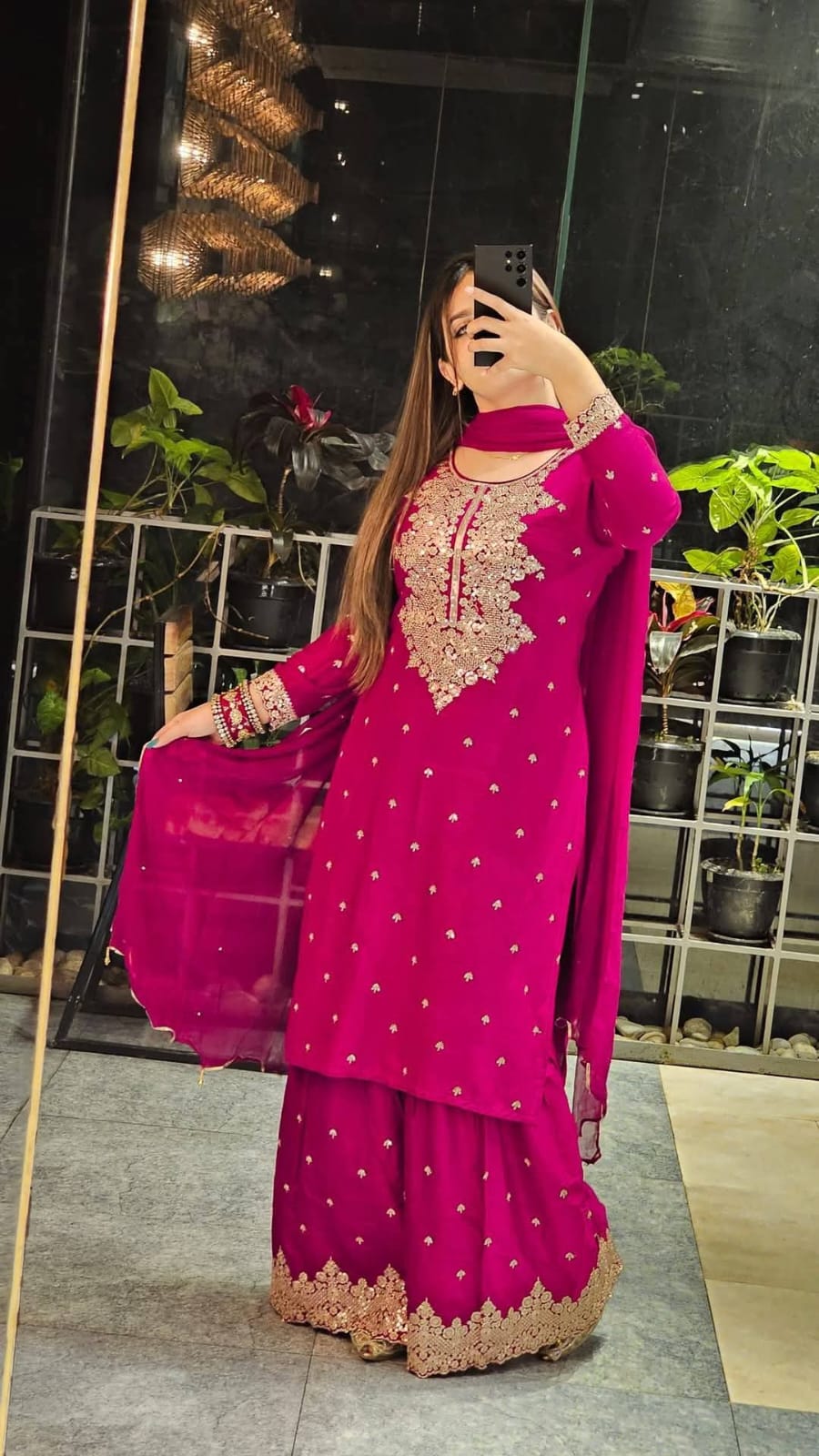 Ac Cotton Garara Three Piece
